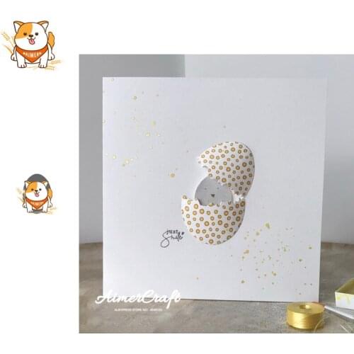 Easter Eggs Metal Cutting Dies Scrapbooking Stencil DIY Decorative Embossing Craft Die Cuts Card Making New Dies For 2019