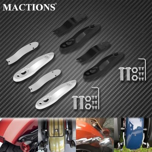 Motorcycle Rear Turn Signal Extension License Plate Relocation Kit Indicators Bracket Mounts For Harley Softail Breakout Fat Boy