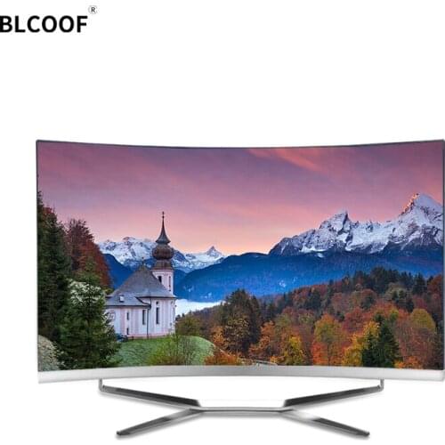 All in one desktop 24 inch curved screen intel i5 high quality computer 8gb ram HD built in wifi suitable Office /Study /home