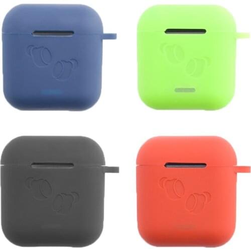 2021 New Dust-proof Protective Cover Silicone Case Protector for TOZO T6 Earbuds Earphones Charging Box