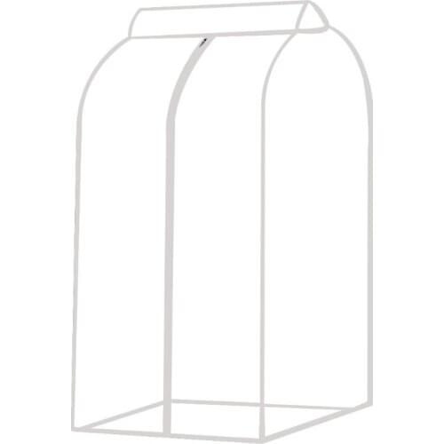 Hanging Garment Bag Clear Window Wardrobe Closet Clothes Storage Pouch Case Organizer Coat Suit Dust Cover