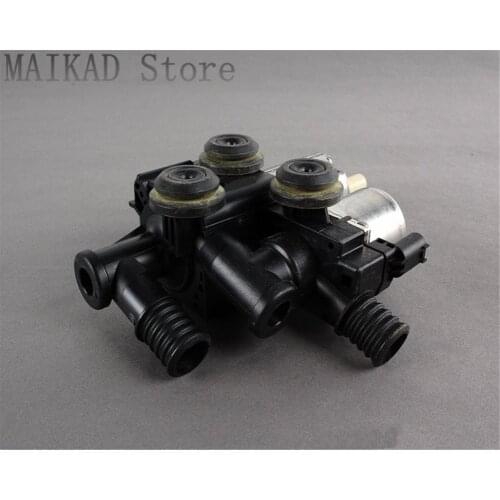 Heater Control Valve Auxiliary Water Pump Water Valve for BMW E46 X3 E83 Z3 E36 316i 318i 320i 323i 325i 328i 330i 64118369807