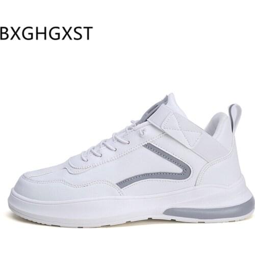 White luxury sneakers men shoes leather casual shoes men sneakers brand designer shoes men high quality Breathable sneakers 2020