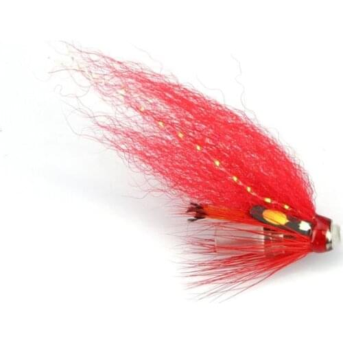 Allys Dog Loop Bottle Tube Fly Salmon Sea Trout Flies (8-pack)