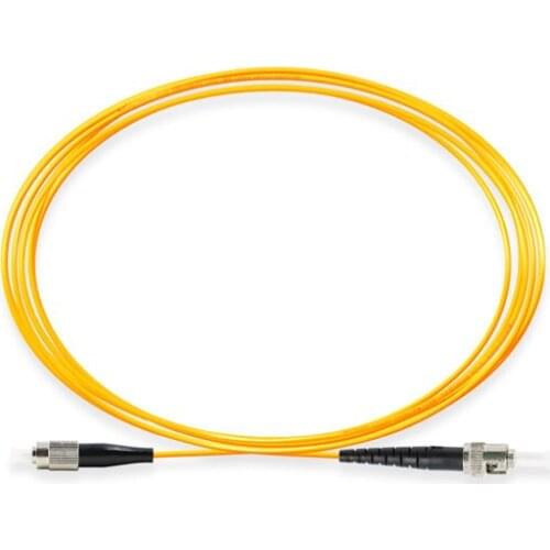 10pcs/lot 3 meters ST/UPC- FC/UPC Fiber Optic Cable Single Mode Simplex 2.0MM 3.0MM ST Fiber Optic Patch Cord Fiber Optic Jumper