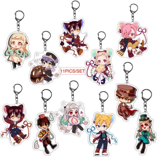 2020 Acrylic Stand Keychain Dual-purpose Toilet-Bound Jibaku Shounen Hanako Kun 11PICS Toilet-Bound Hanako-kun