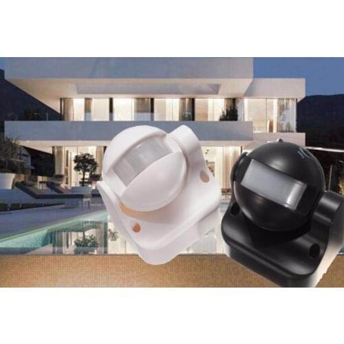 Long work life 180 Degree Outdoor IP44 Security PIR Infrared motion sensor switch Detector Movement Switch waterproof dust-proof