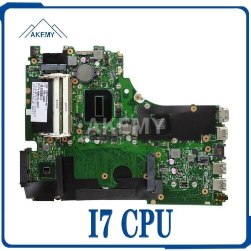 Akmey X750JB motherboard For Asus X750 X750J X750JN K750JB K750JN laptop motherboard i7-4700HQ GT740M Test work 100% original