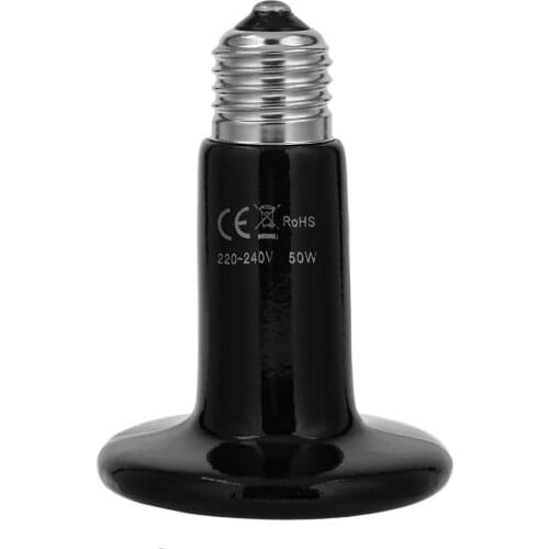 25W/50W/100W Ceramic Heat Emitter Bulb Light Lamp No Light Emitted For Reptile Tortoise Pet Brooder Hot New