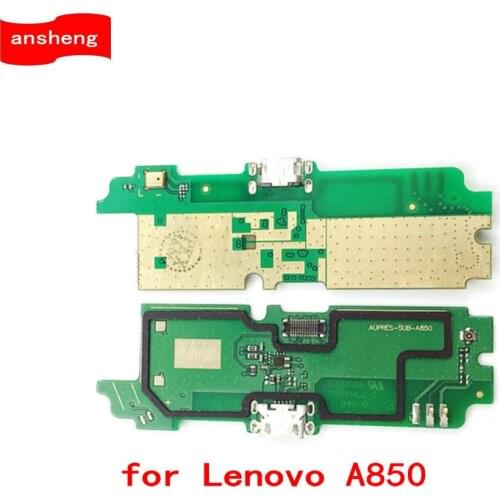 Micro Dock Connector Board USB Charging Port Flex Cable for Lenovo A850 Cell Phone