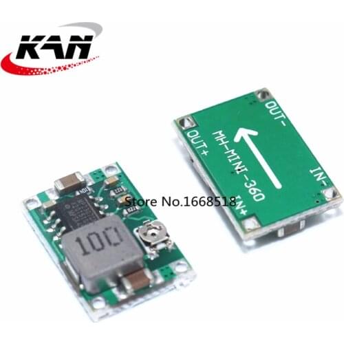 Mini360 DC-DC Buck Converter Step Down Module 4.75V-23V to 1V-17V 17x11x3.8mm SG125-SZ