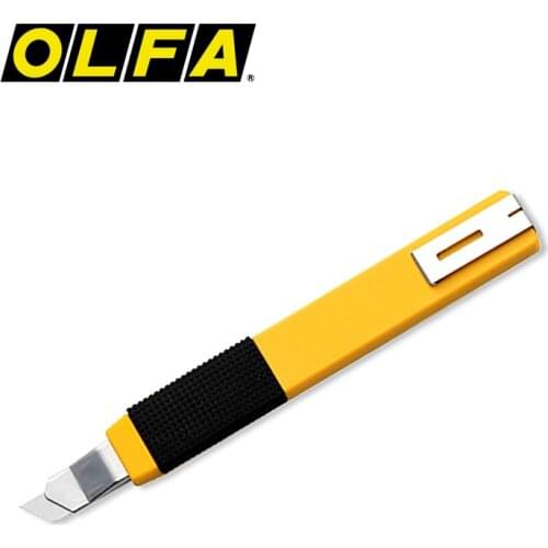 OLFA A-2 9mm Standard Duty Cutter Knife Utility Rubber Grip Utility Knife Made In Japan