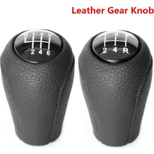 Suitable for MAZDA shift handball gear lever leather shift knob, 5/6 speed car lever dust cover