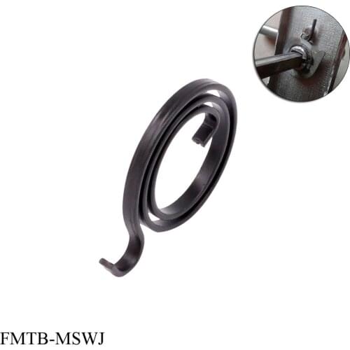 Manufacture flat wire door lock handle spring coil for door