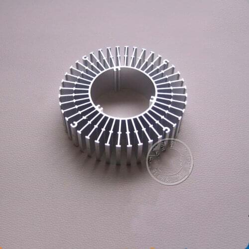 111*56*30-150mm sunflower heat sink Large aluminum alloy profile LED downlight track lighting cooler Aluminum round radiator