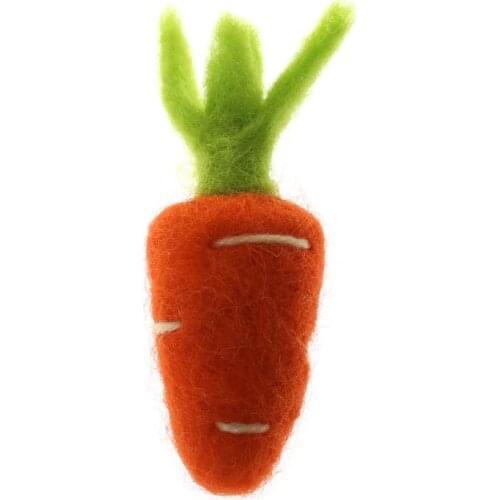 Photography Props Felt Carrot Vegetable DIY Handmade Crafts Decoration Christmas Baby Photo Background Accessories Clothing
