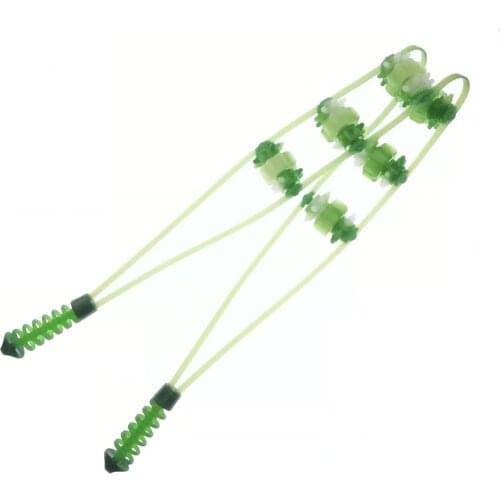 Hand-held 3-bead 6-Roller Pull Back Roller Massage Back Massager Tickle Stick Back Acupressure Relieve Fatigue Relaxation Tool