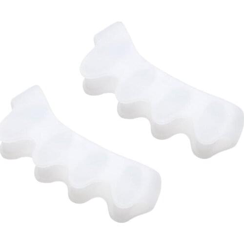 Silicone Foot Care Gel Bunion Protector Toe Separators Correctors Hallux