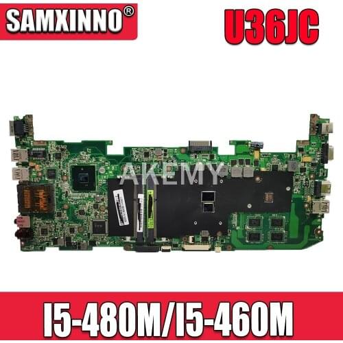 U36JC I5-480M/460M CPU GT310M 1GB N11M-GE2-S-B1 Mainboard REV 2.0 For ASUS U36JC U36J U36 Laptop Motherboard Test 100% ok