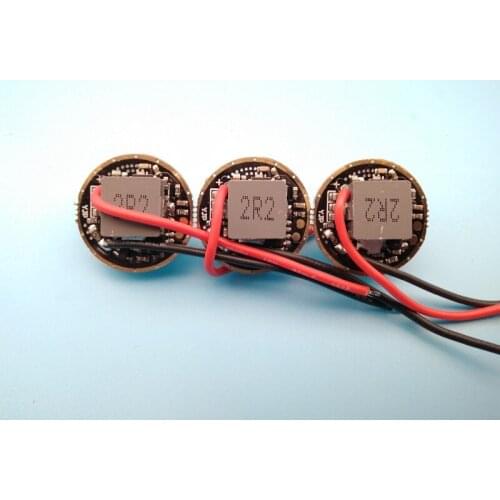 XHP50 6V 3.5A XHP35HI 12V 1.5A single and double lithium battery boost constant current temperature control drive