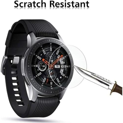 For Galaxy Watch 46mm 42mm 3 41/45mm Tempered Glass for Samsung Gear S3 Classic Frontier Screen Protector Protective Glass Films