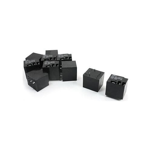 10pcs T91-1C DC 12V Coil Volt DPDT 5 Pin Electromagnetic Power Relay Free Shipping