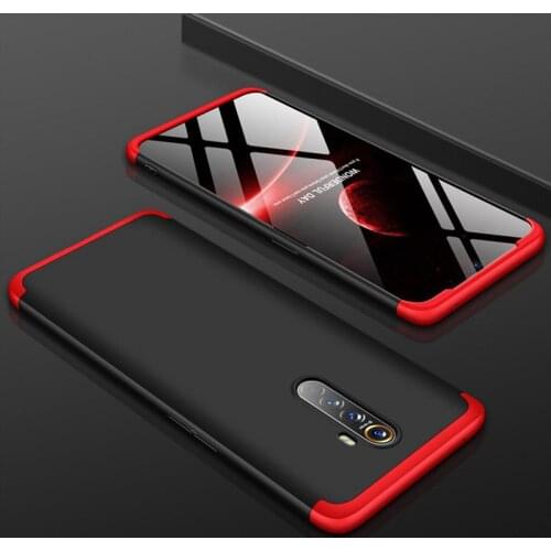 3 in 1 Phone Case for OPPO Realme X2 Pro 5 3 Pro XT X Q C2 C3 360° Full Back Cover For OPPO A5 A9 2020 Reno 2Z 2F A91 A31 Case