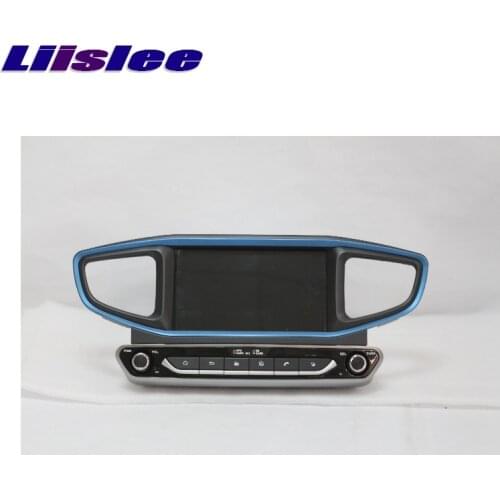For HYUNDAI Ioniq Ioniq Hybrid 2016 LiisLee Car Multimedia TV DVD GPS Audio Hi-Fi Radio Stereo Original Style Navigation NAVI