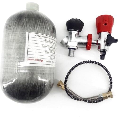 AC520311 2L Mini Scuba/Diving Tank Paintball Pcp Airforce/Condor Cylinder carbon air tank with Valve Filling Station