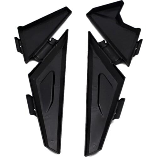 Black Motorcycle Side Frame Panel Guard Protector Cover For BMW R1200GS LC ADV