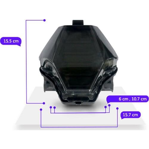 12V LED Taillight Turn Signal Lamp Assembly for YAMAHA R25 Accessories New