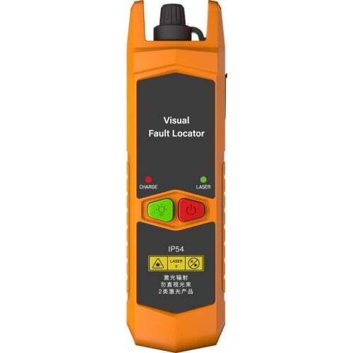 High Quality 1/10/20/30mW VFL Optical Fiber Cable Tester, KFL-10 Black Fiber Optic Visual Fault Finder Range 650+10nm Red pen