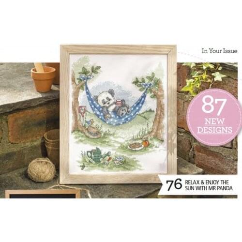 Top Quality Beautiful Lovely Counted Cross Stitch Kit Panda Picnic Day Afternoon Tea Holiday in the Park
