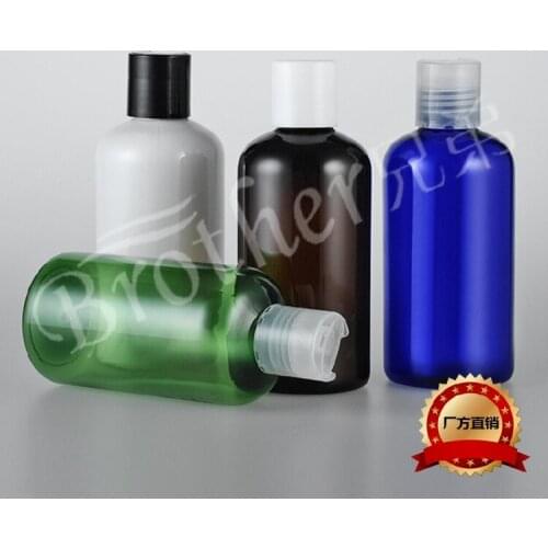 10PCS/LOT 220ml Chunky Round Shoulder Bottle Chiaki Cover Emulsion Bottle