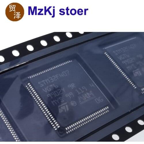 2PCS 32F407 New STM32F407VGT6 STM32F407 QFP100