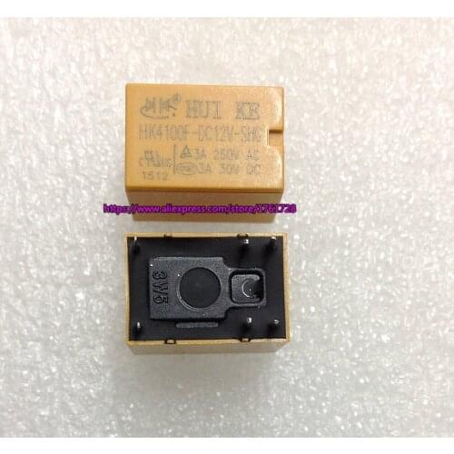 20pcs/lot, Brand new and original 12V 24V relay HK4100F-DC12V-SHG HK4100F-DC24V-SHG 3A 250VAC/30VDC