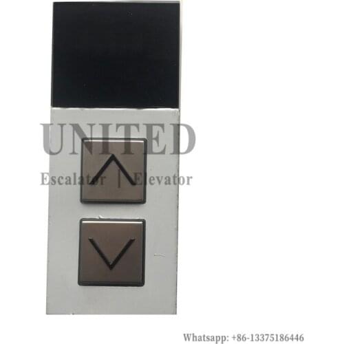 3600 5500 Elevator LOP Black Glass Outbound Call 59327827 GC80003 Without Display