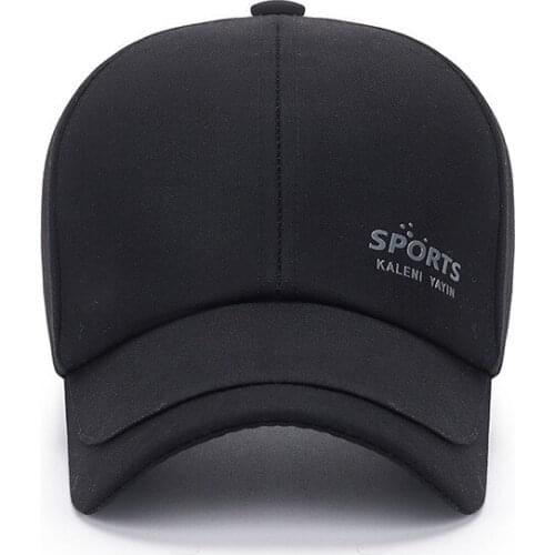 Breathable Baseball Cap Men and Women Plain Sports Solid Sunhat Adjustable Ladies Hats for Outdoor Activities