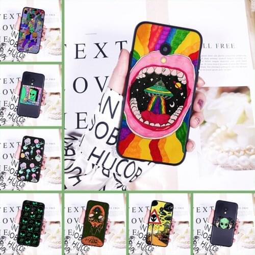 Phone Case For Meizu M2 M3 M3S M5 M5C M5S M6 M6S M6T Soft Silicone UFO Cartoon Alien Star Back Cover For Meizu M6 M5 M3 M2 Note