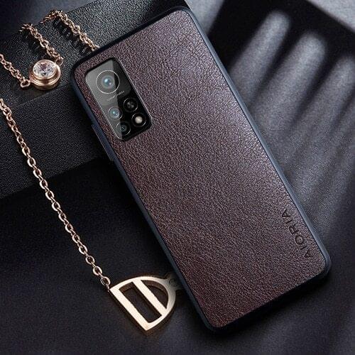 For Xiaomi Mi 10T Pro Case Luxury PU Leather Skin Slim protective back cover case for xiaomi mi 10t 10tpro mi10t phone shell