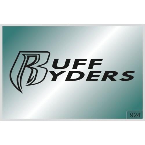 For RUFF RYDERS -2 pcs. stickers HIGH QUALITY DECALS different colors 924