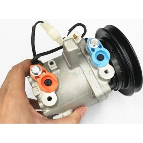 Excavator air conditioner compressor pump excavator accessories For KUBOTA KX161/163/183/185-3