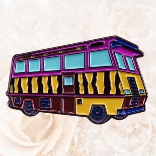 School Bus Driver Passenger students new young ride enamel pin Welcome Back To School brooch badge