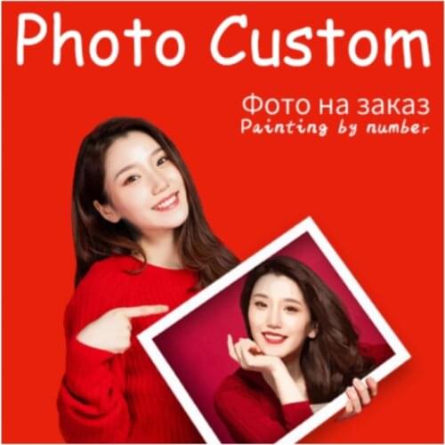 Photo Custom Diy Painting By Numbers Personality Picture Customized Paint By Numbers Gift Acrylic Coloring By Numbers