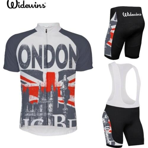 Summer Breathable Cycling Clothing LONDON Quick-Dry Racing Bicycle Jersey Ropa Ciclismo Mountain Bike Cycling Jersey 5557