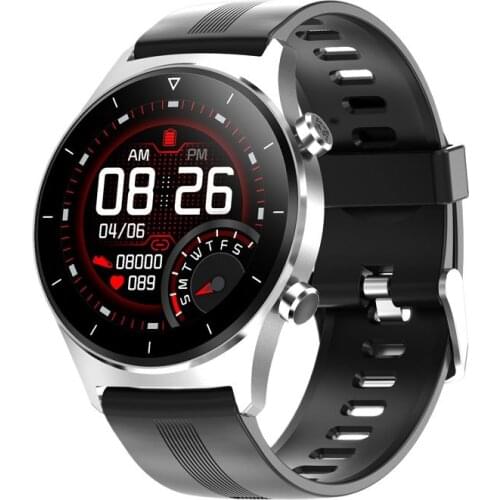 2021 New Smart Bracelet E13 Smart Watch Men Sports Tracker IP68 Waterproof Pedometer Round Screen Smartwatch For IOS Phone