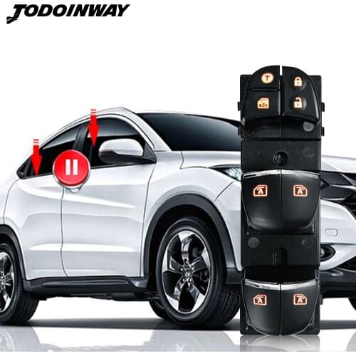 Orange Light For Nissan Tiida Altima 2013 Sylphy 2012 Car Smart Power Window Switch Automatic Master Four Windows Control Button