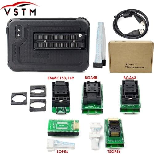 Original XGecu T56 Programmer 56 Pin Drivers Support 20000+ ICs for PIC/NAND Flash/EMMC TSOP48/TSOP56/BGA+5 adapters