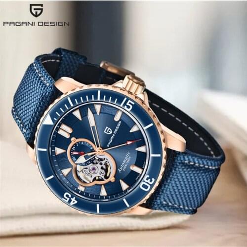 PAGANI DESIGN New Mechanical Mens Watch Top Luxury Brands Watch For Men Business NH39 Mens Wrist Watch Stainless Steel Relogio