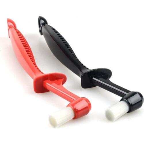 European-style brewing brush head semi-automatic coffee machine stove head cleaning anti-scalding PA66 elbow bristle brush